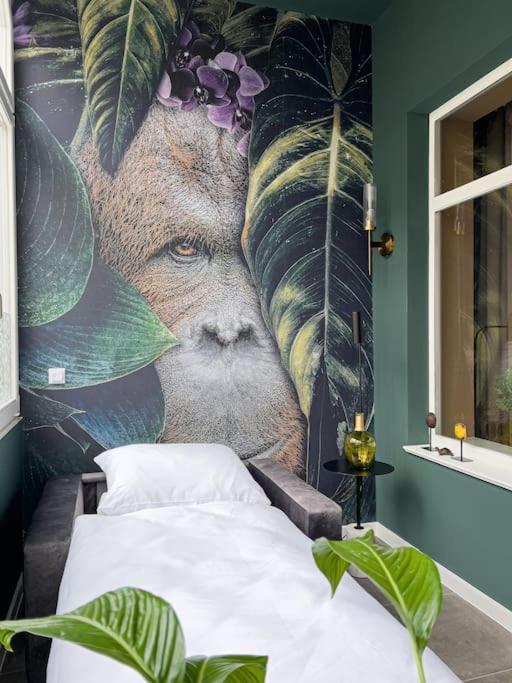 Exklusives Apartment Zoo Leipzig Bagian luar foto